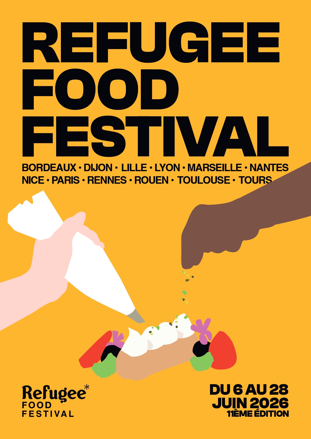 Bistro Garonne Refugee Food Festival