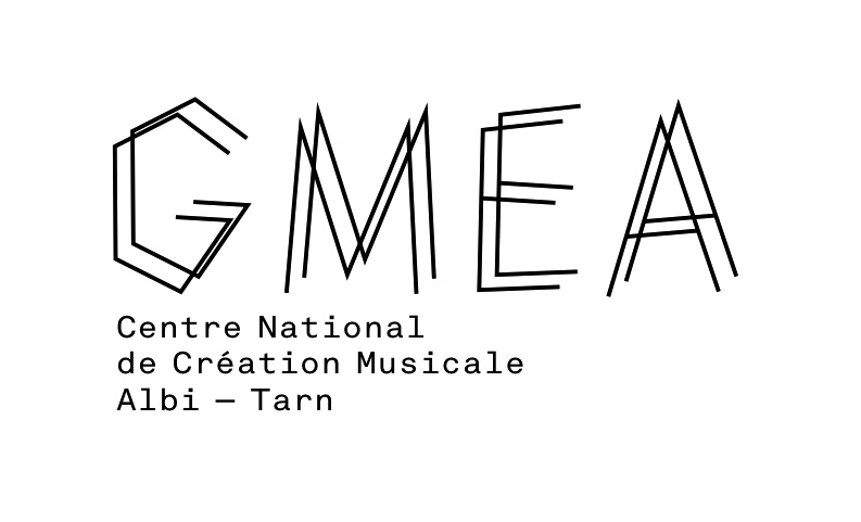 logo GMEA, Centre national de création musicale d'Albi-Tarn