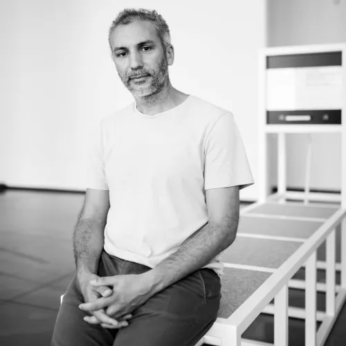 Portrait Mohamed El Khatib © Yohanne Lamoulère