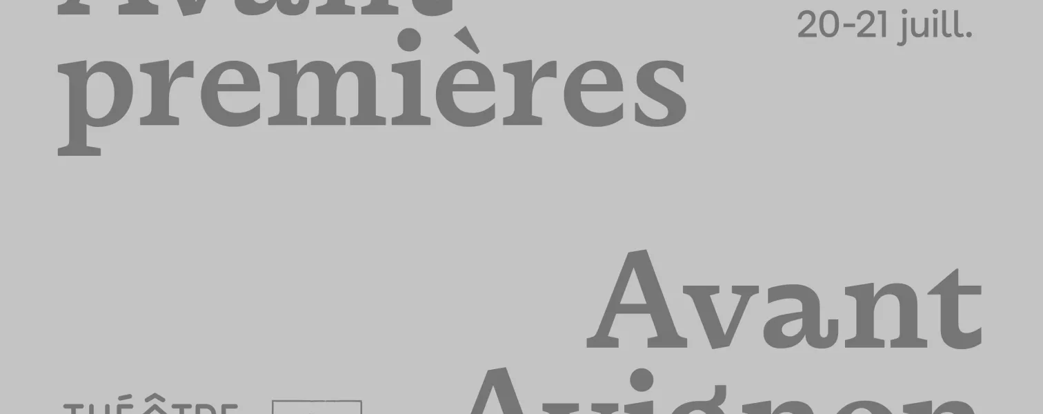 Bandeau NL / Avant-premières Avant Avignon