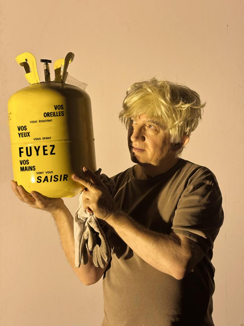 Photo de répétition / Le Paradoxe de John / Philippe Quesne - Marc Susini © Vivarium Studio